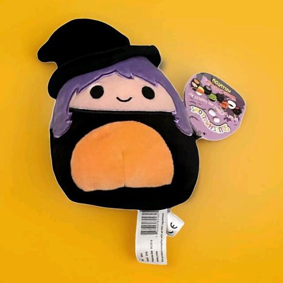 Squishmallows 5” Madeleine The Witch 2019 New Excellent Halloween Spooky - Picture 1 of 5